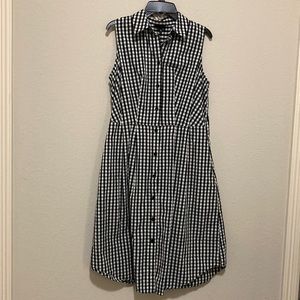 Who What Wear Plaid Dress